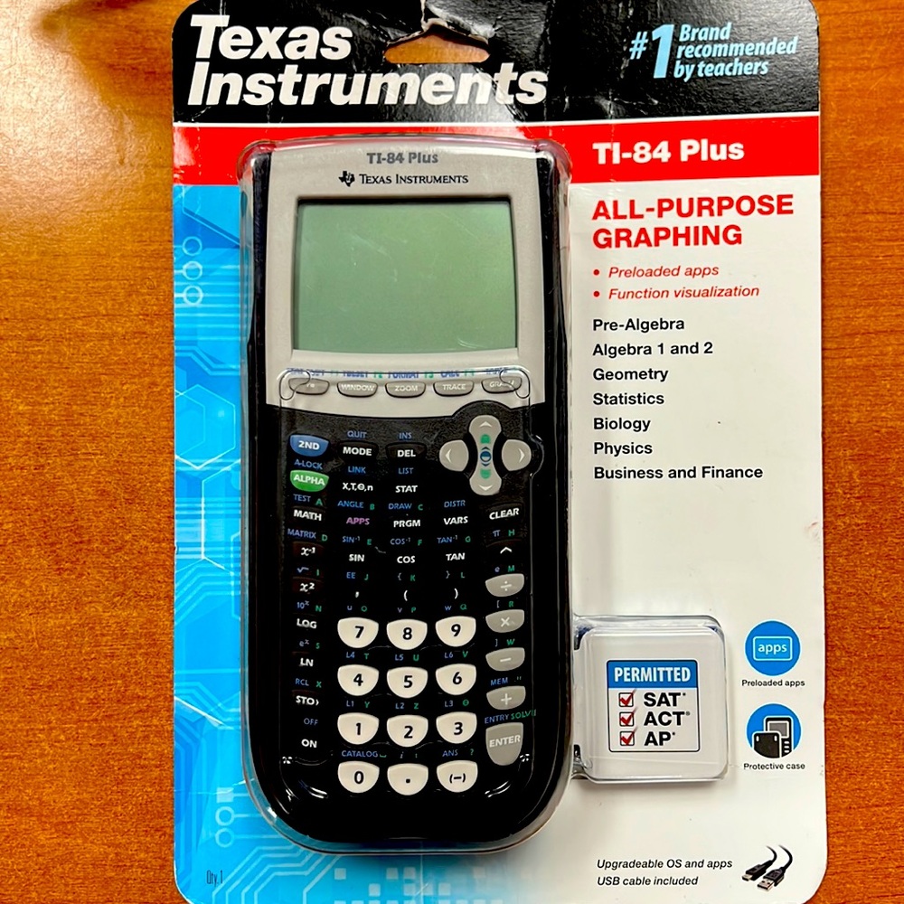Texas Instruments TI-84 plus graphing calculator
